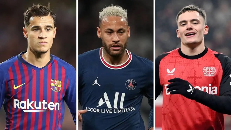 Top 9 cầu thủ chuyển nhượng đắt giá nhất - Cột mốc Neymar khó phá vỡ 1 Top 9 cầu thủ chuyển nhượng đắt giá nhất - Cột mốc Neymar khó phá vỡ