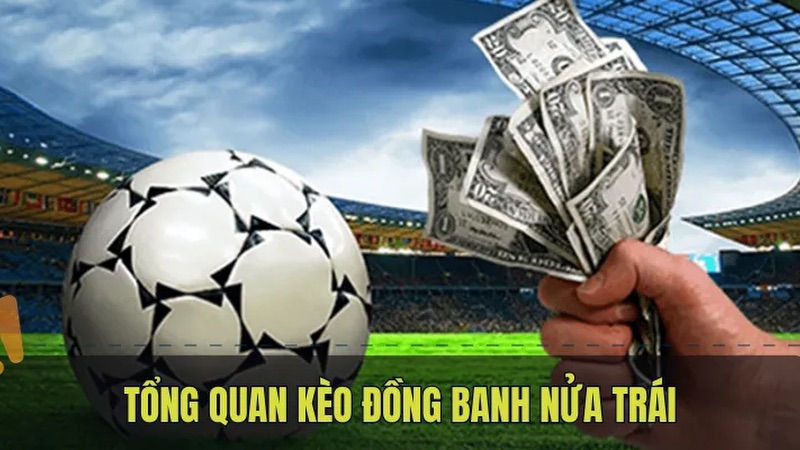 Kèo đồng banh nửa trái thực chất lại khá phổ biến với mọi người Kèo đồng banh nửa trái thực chất lại khá phổ biến với mọi người