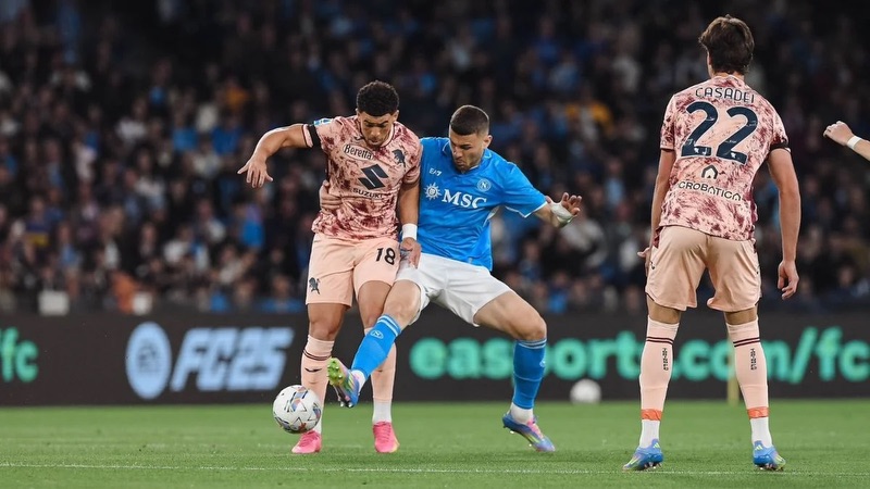 Trận đấu giữa Napoli vs Pisa sẽ là một trận đấu có sự chênh lệch rất lớn