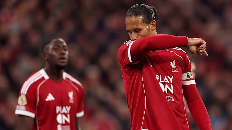 Liverpool đang trải qua chuỗi phong độ tệ hại