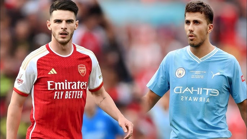 Rodri vs Declan Rice đang được đánh giá là 2 tiền vệ mỏ neo chất lượng nhất